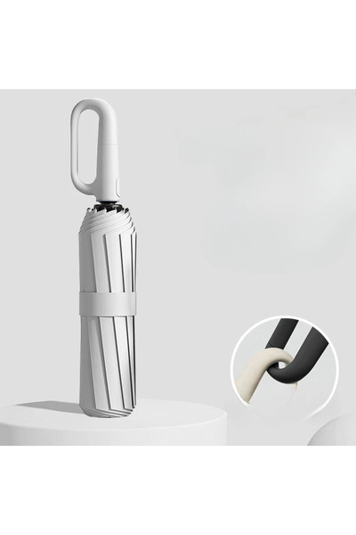 Choice Beige Strong Reinforced Wind-resistant Rain-resistant Dual-purpose UV-...