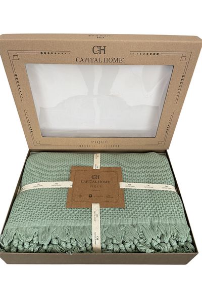 Capital Home Double Pique 100% Cotton