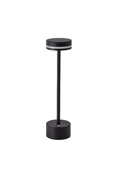 SHENZHITECH Black Touch Small Night Light LED Aluminum Material Desk Light Adjustable Brightness Table Lamp for