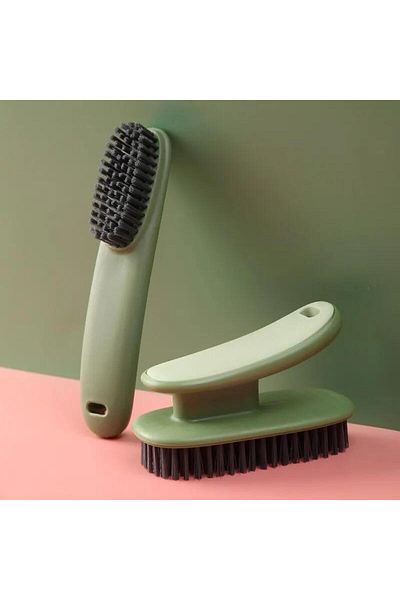 Choice 2pc 2pc Cleaning Brush Soft Bristled Shoe Brush Long Handle Brush Clothes Brush Shoe Clothing Board