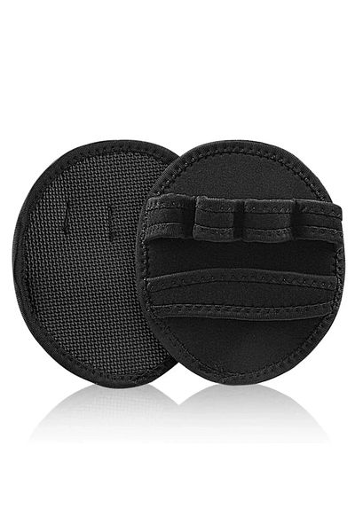 Choice Black Powerlifting Gym Gloves Breathable Horizontal Bar Booster Gloves Weightlifting Leather Palm Gu