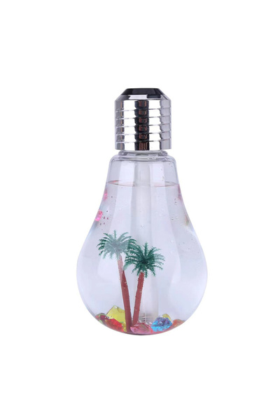 Choice مرطب هواء صغير مزود بمصباح USB كتم الصوت ومصباح ليلي ملون ومرطب هواء للسيارة مزود بمنفذ USB صغير معطر