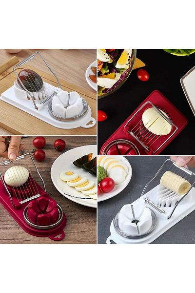 Skygo Buffer ®   Multifunctional Even Egg, Fruit Slicer Cutter Apparatus