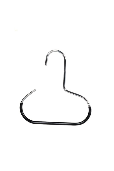 Choice خطاف دائري متعدد الاستخدامات باللون الأسود - مثالي للقبعات والربطات والأوشحة والحقائب، قوي التحمل، غير قابل للتشوه