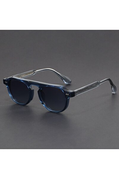Choice Blue Brand Genuine Vintage Glasses for Men Fashionable Tortoiseshell A...