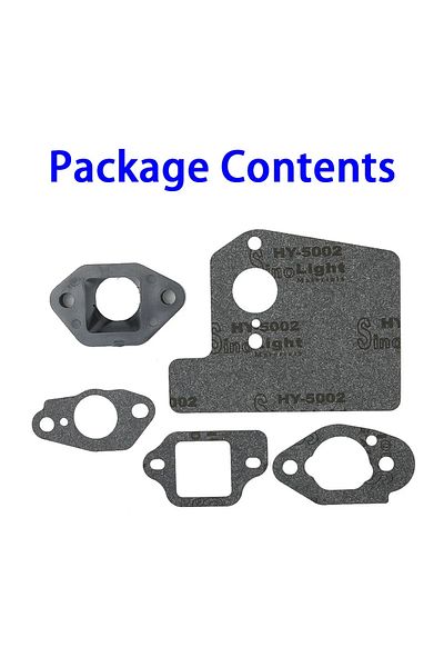 Choice A 3pcs/set Carburetor Insulator Gasket For Honda GCV160 190 GSV190 Engine Carburetor Muffler Gasket.