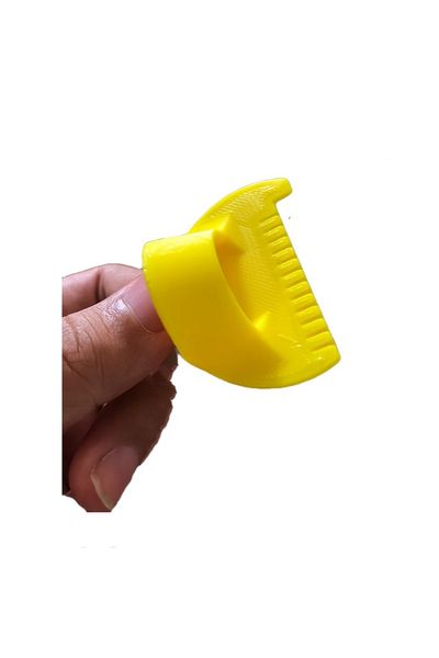 Choice White 1pc Easy Sewing Guide For Beginners & Seniors - Plastic Hand Sewing Tool With 4mm & 3mm Spacin