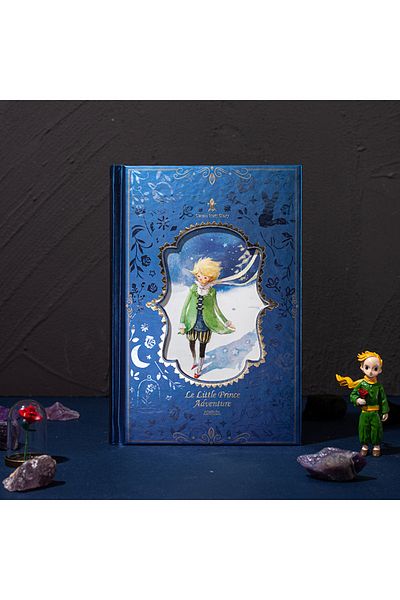 Choice B6 prince A vintage hard cover diary of The Little Prince, 128 pages thick paper, B6 size, with hot