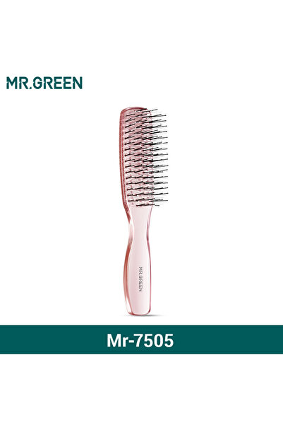 Choice فرشاة شعر MR-7505 (كبيرة) MR.GREEN، أمشاط تدليك فروة الرأس، تكثيف الشع...