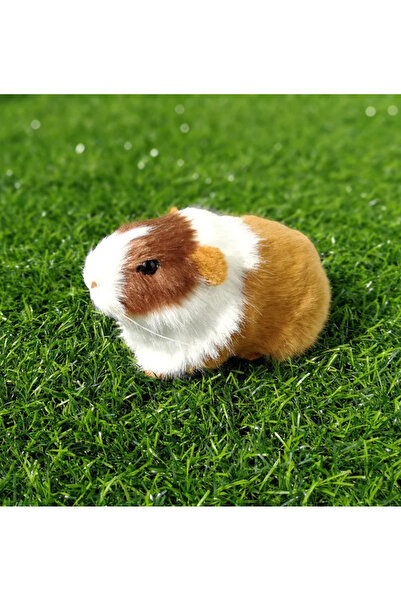 Choice Yellow Simulation Fur Guinea Pig Animal Plush Stuffed Doll Hamster Doll Plush Toy Soft Stuffed Anima