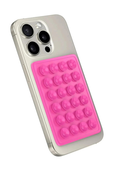 Genel Markalar Silikon Vantuzlu Telefon Tutacağı 24 Vantuzlu 1 Paket Yapışkan...