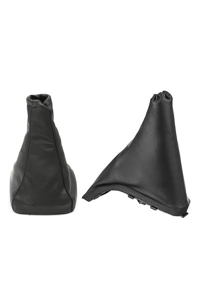 Choice black Car Shift Gear Stick Dust-proof Covers Parking Handbrake Grips Boot Cover Case Collar For Opel