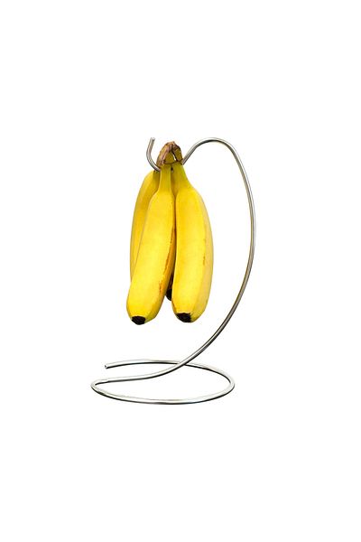 Choice KJ001-155 Creative Fruit Basket Storage Rack Fruit Tray Living Room Desktop Banana Hook Rack Simple
