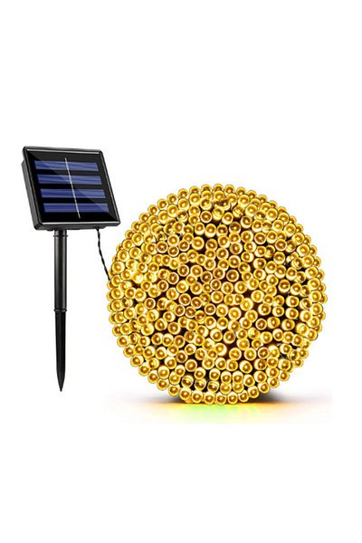 ZTree 40M 400LED Warm White Solar String Lights Outdoor Waterproof Solar Fairy Lights 8 Modes LED String L