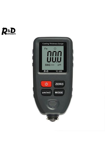 PINTUDY black 1Coating Thickness Gauge High Precision Iron Aluminum Dual Use Automotive Paint Film Thickness