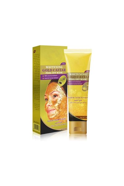 MACON Gold Facial Peel-Off Mask – Moisturizing, Whitening, Anti-Aging & Pore Cleaning for All Skin Types