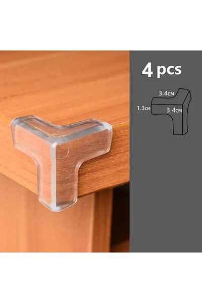 Choice T-4pcs 4pcs/10pcs Children Baby Safety Silicone Protector Table Corner Edge Protection Cover Childre