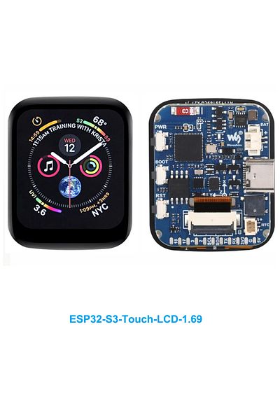 Choice ESP32-S3-Touch-1.69 Waveshare ESP32-S3 1.69 inch IPS Touchscreen Development Board 240×280 ST7789V2