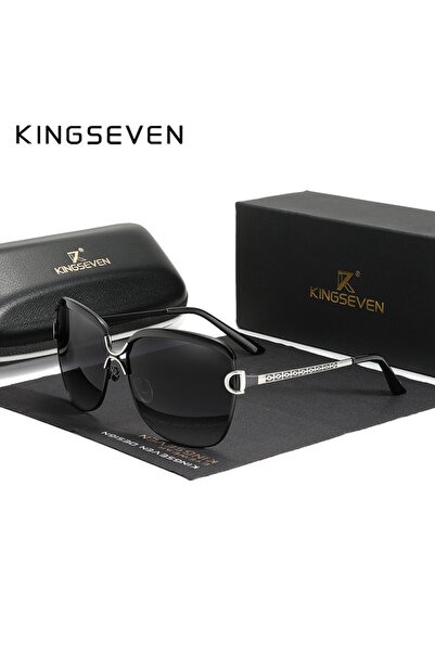 Choice Kingseven Original Black Gradient Gray KINGSEVEN Women's Glasses Luxur...