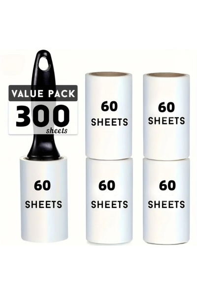 Choice 60 Sheets 120/300sheets Disposable Tear Sticky Roller Multi-purpose Pe...