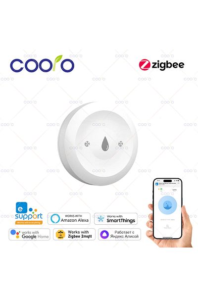 Choice Ewelink Zigbee Smart Water Sensor Flood Leak Detector Remote Monitoring For Kitchen/bathroom Supp...