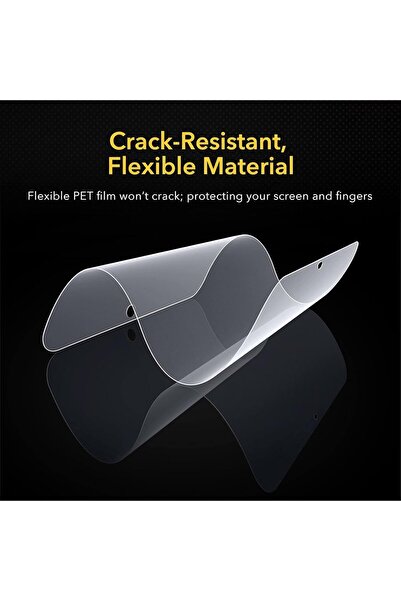 ESR Set de 2 folii de protecție pentru iPad 9/8 2020/7 Esr, polietilen tereftalat, transparente