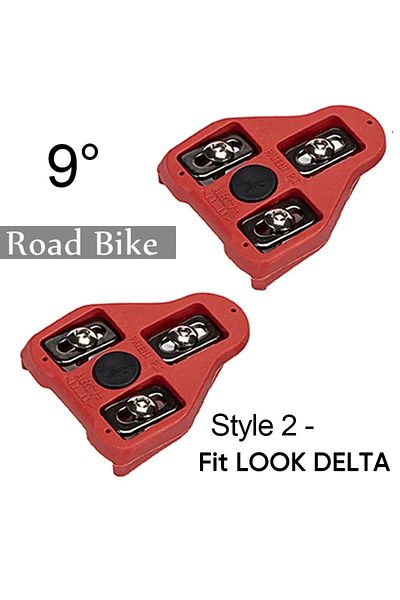 BUCKLOS FIT-LOOK DELTA BUCKLOS Road Bike Cleat 0 Degree 9 Degree Cycling Shoe Clest Speed Bicycle Pedal Clea