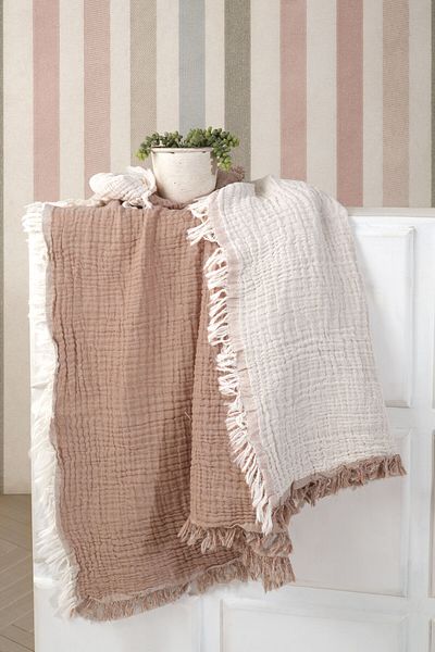 VAROL 5 Layer 100% Cotton Muslin Baby Blanket