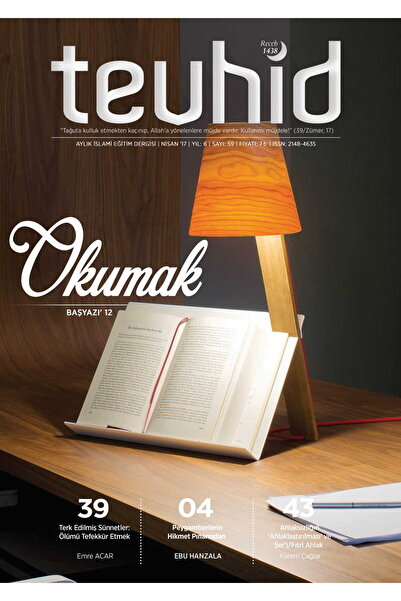 Tevhid Basım ve Yayın Tevhid Dergisi (59. SAYI) - Okumak