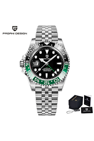Choice32 Option 2 Jubilee black green PAGANI DESIGN V3 Version GMT Watches Me...