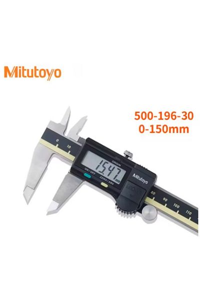 Mitutoyo 500-196-30 150mm Vernier Caliper Lcd Digital 0.01mm High-precision Stainless Steel Wear Res