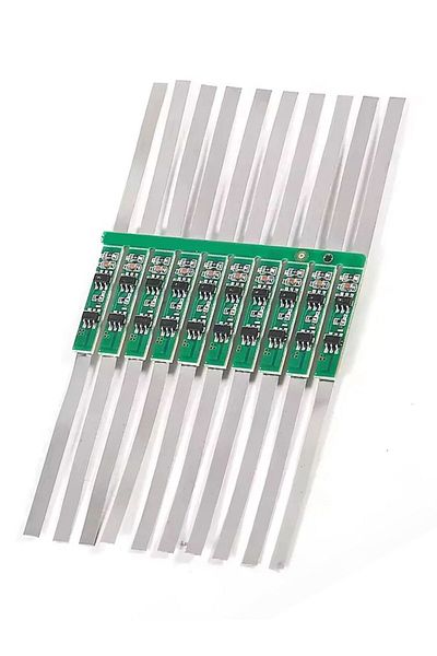 Choice 10pcs 3A BMS PCM Battery Protection Board For 3.7V 18650 Li-ion Lithium Battery W/ Solder Be JB O...