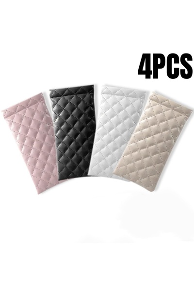 Choice Mixed 4PCS 1/2/4Pcs Portable Squeeze Eyeglasses Case PU Leather Soft S...