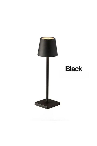 Choice Black LED Touch Sensor Table Lamp 3 Color Desktop Night Light Bedside Creative Ambient Light Bar Out