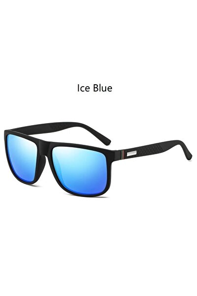 Choice نظارة شمسية مربعة فاخرة مستقطبة طراز 199-B (أزرق ثلجي) للرجال والنساء،...