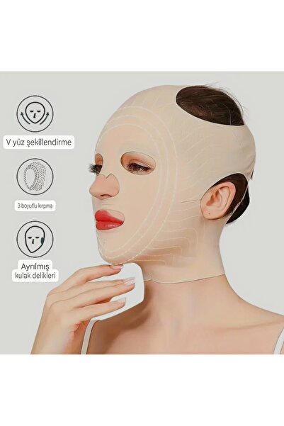 BBS "Hipoalerjenik V Yüz Şekillendirici Maske | Çene Toparlayıcı, Sıkılaştırı...