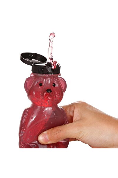 Choice أكواب شرب للأطفال الرضع على شكل دب العسل الأسود مع شفاطات مرنة وزجاجات...