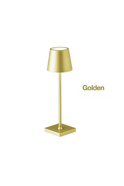 Choice Golden LED Touch Sensor Table Lamp 3 Color Desktop Night Light Bedside Creative Ambient Light Bar Ou