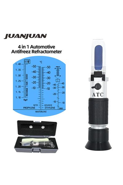 Choice 4 In 1 With Box 4 In 1 Car Automotive Antifreeze Refractometer Enginebattery Fluid Glycol Refractome