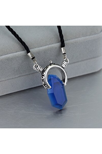 Choice قلادة N036-blue Dmc Devil May Cry 5 Dante قلادة كوسبلاي من الأحجار الك...