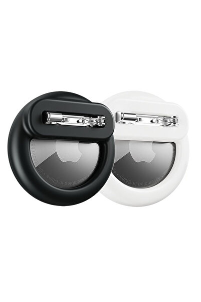 Choice حامل علامة هوائية من السيليكون باللونين الأسود والأبيض للأطفال مع دباب...