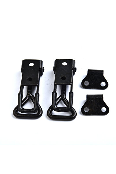 Choice 4pcs Adjustable Toolbox Case Metal Toggle Clamp Latch Catch Clasp Quick Release Anti-Slip Push Pu...