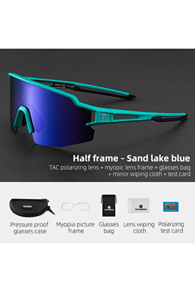 Choice ROCKBROS Polarized 10176 RKBROS Bicycle Glasses with Myopia Frame Pola...