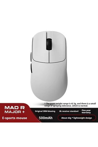 Choice ماوس MAJOR Plus ATK VXE MAD R MAJOR للألعاب الرياضية الإلكترونية خفيف الوزن للغاية ثنائي الوضع PAW3395/3950