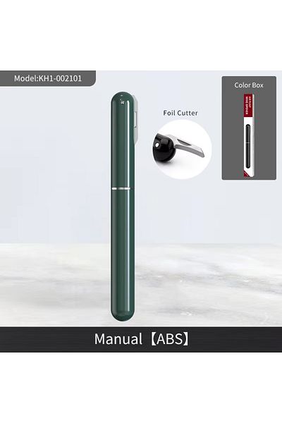 Choice green 2 in1 Portable Handheld Air Pressure Corkscrew Easy-Open Air Pump Wine Opener Cork Remover wit