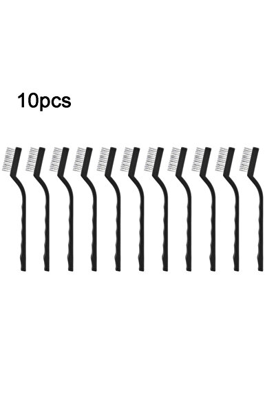 Choice1 فرشاة سلكية من الفولاذ المقاوم للصدأ، 10 قطع، 7 بوصات، فرشاة يدوية من...