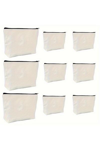 Choice 30pcs 10/30 Pack Multi-Purpose Bags, 8.85x6.9 Inches Zipper Pouches For School, Home & Essentials St