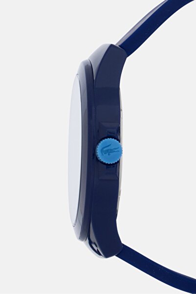 Lacoste Men 2020155 Silicone Watch 42 Mm, Blue