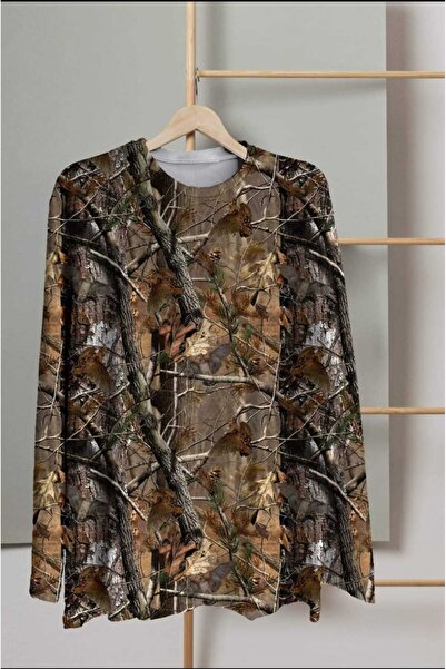 Özen ORMAN DESEN UZUN KOL SWEATSHİRT