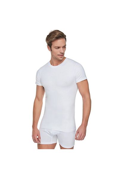 Tutku Men's Flexible Structure Zero-Collar Athlete Sweat 0105 Economical Pack of 6